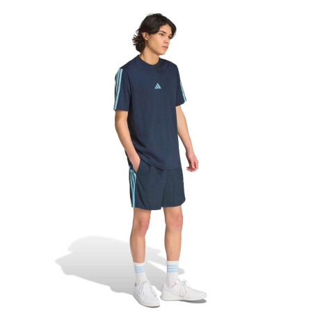 Remera 3S Sj T B Wc de Hombre Azul
