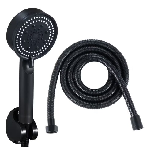 Set de ducha teléfono completo DMC Negro Mate Set De Ducha Teléfono Completo Dmc Negro Mate