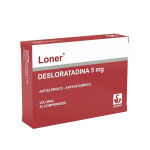 LONER 5 MG CJ X 30 COMP. REC. única