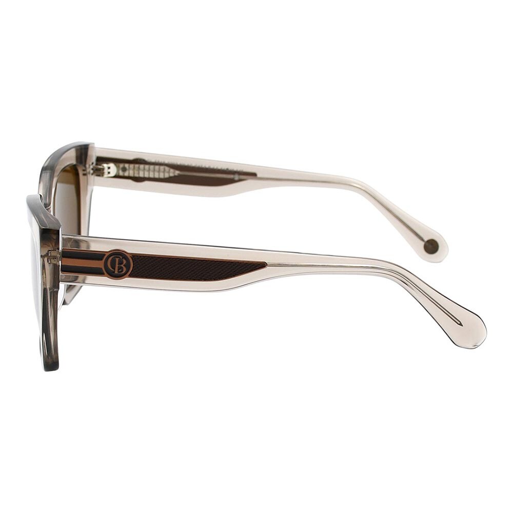 Lentes de sol De Acetato Cuadrado Premium Marrón/Marrón
