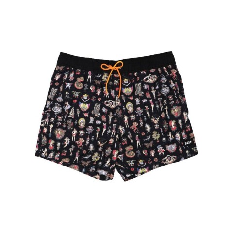 Short Reef Tatoo Negro