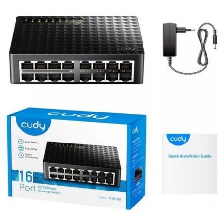 Switch Cudy 16 Puertos 10/100MBPS 001