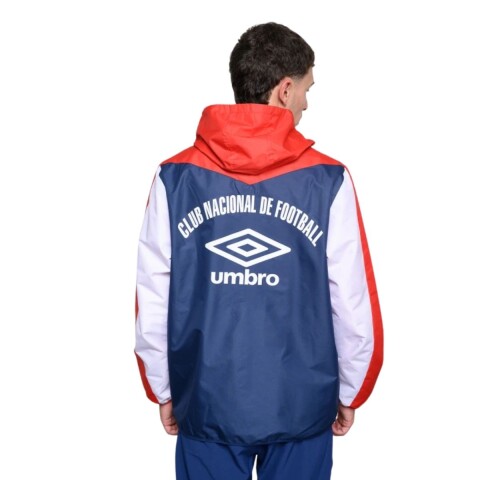 CAMPERA DE LLUVIA S-XXL MNO/BCO/RJ
