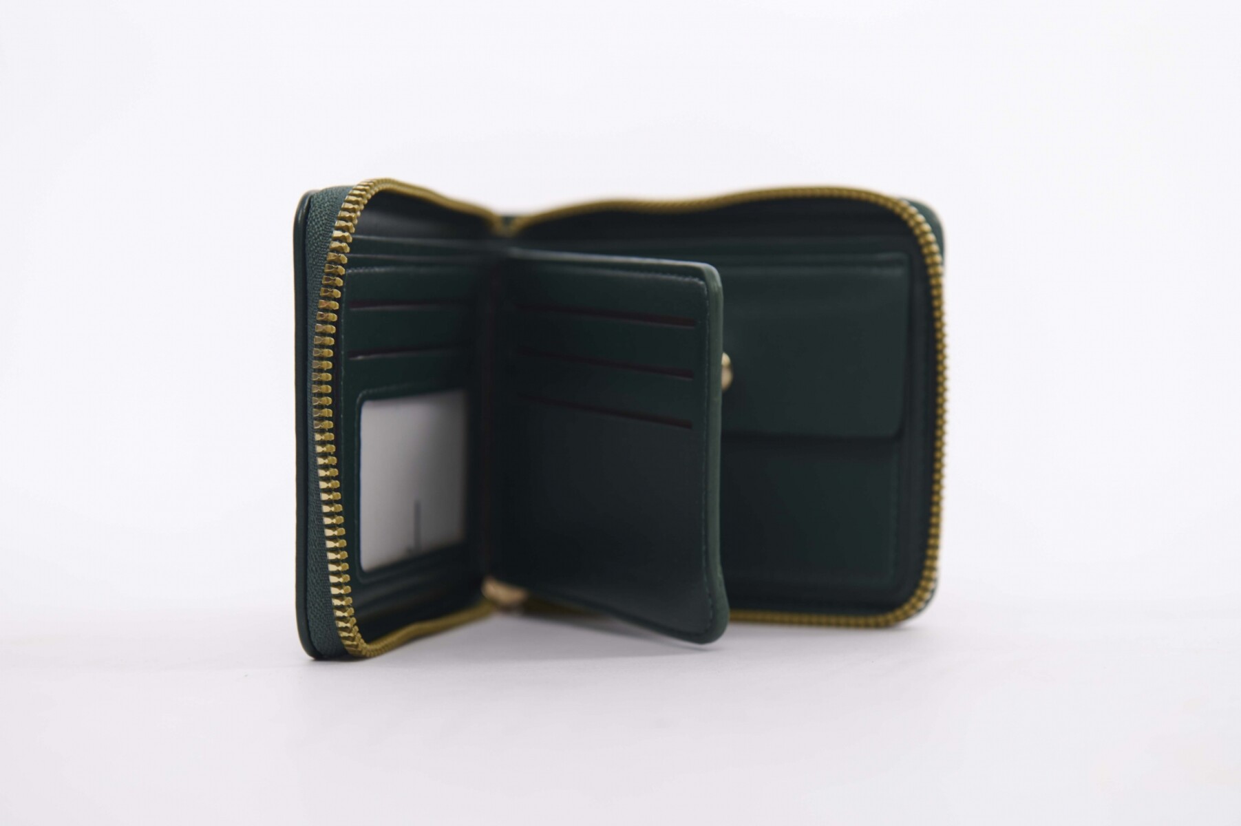 Billetera con cierre - Verde 