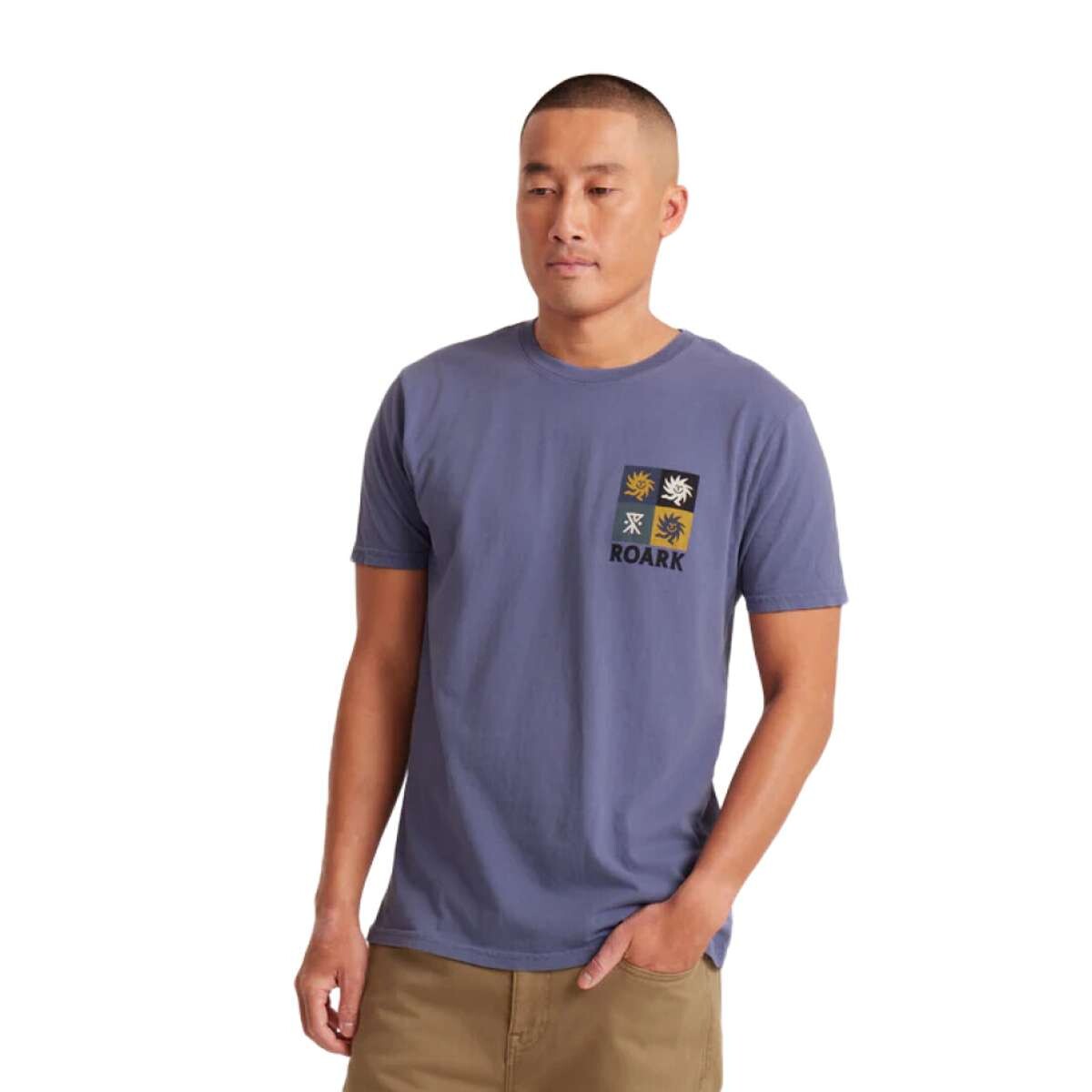 Remera Roark Forever Roaming - Azul 