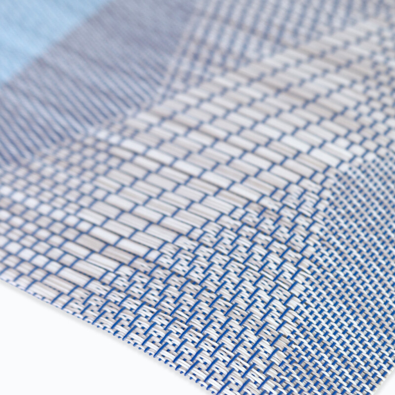 INDIVIDUAL RECT AZUL COMB 30X45CM Unica