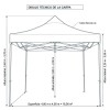 GAZEBO BEIGE 4X4Mts Unica