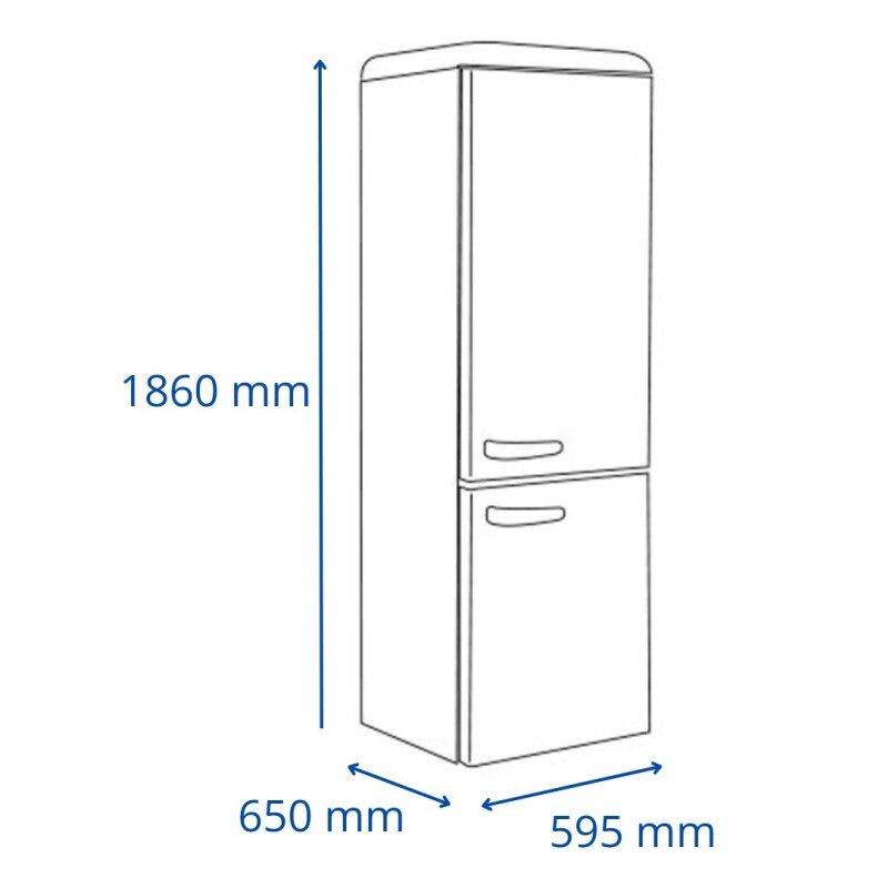 Refrigerador Heladera Retro James Rj 373 Rn Combi Color Negro Refrigerador Heladera Retro James Rj 373 Rn Combi Color Negro