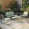 JGO JARDIN METAL VERDE 4PZAS Unica