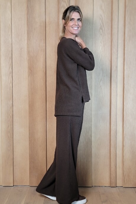 Pantalón Mila Chocolate