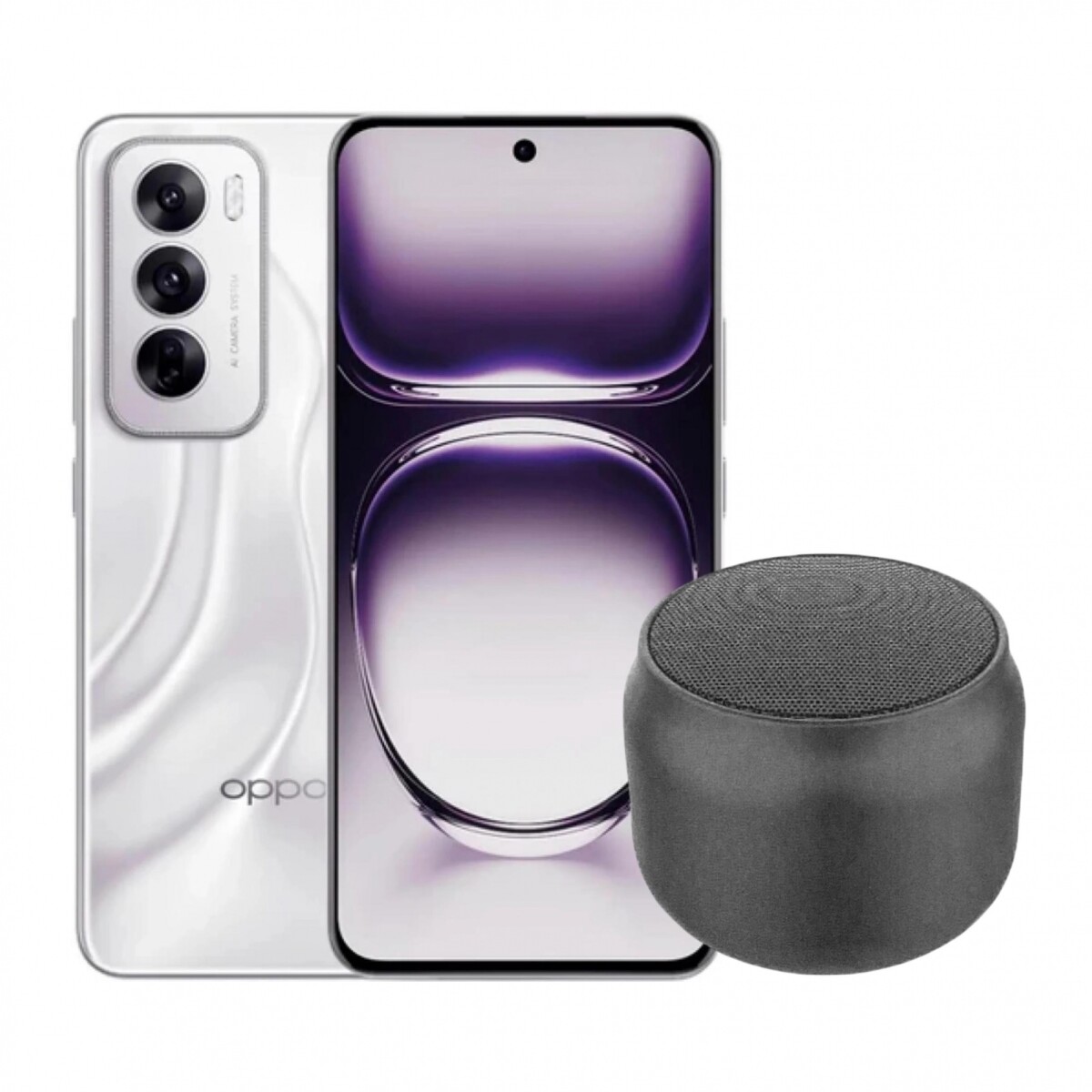 OPPO Reno 12 5G 6.7' 5G 512GB 12GB RAM Cámara 50Mpx - Fluid Silver 