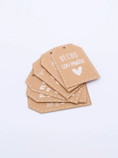ETIQUETAS PARA OBSEQUIOS SET x 10 ESTAMPADO 1