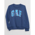 V-LOGO CREW BLUE TRACK