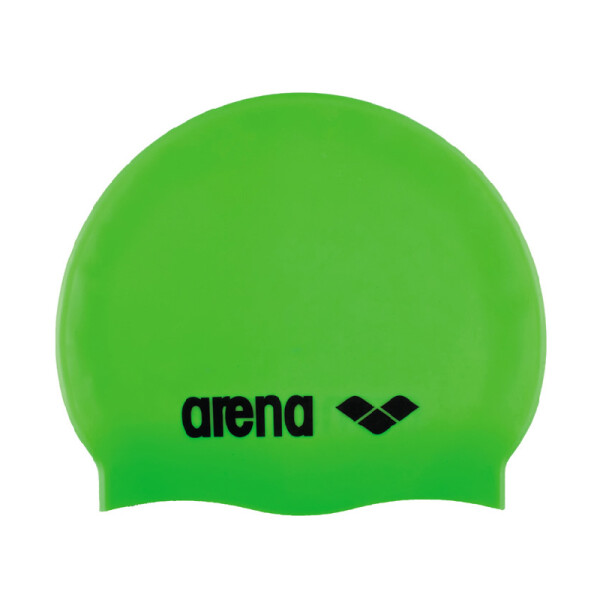 Gorra De Natación Para Adultos Arena Classic Silicone Cap Verde lima