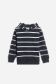 Buzo a rayas AZUL MARINO