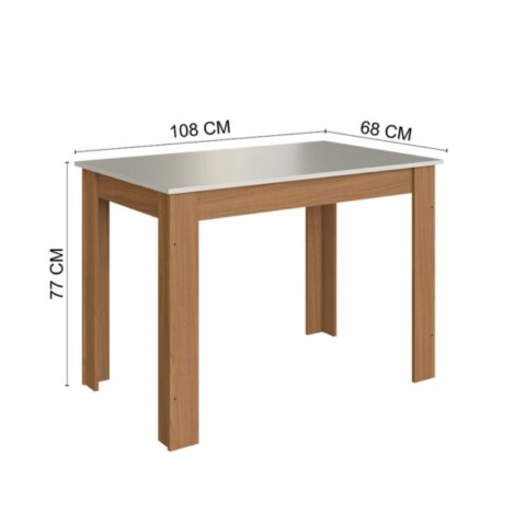 Conjunto Comedor 1080 4 Sillas Atlanta Indékes Noce | Tela Grafite Indékes Freijo | Off White | Tela Cacao Conjunto Comedor 1080 4 Sillas Atlanta Indékes Noce | Tela Grafite Indékes Freijo | Off White | Tela Cacao