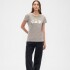 V-SS LOGO CLASSIC TEE MEDIUM COOL BROWN