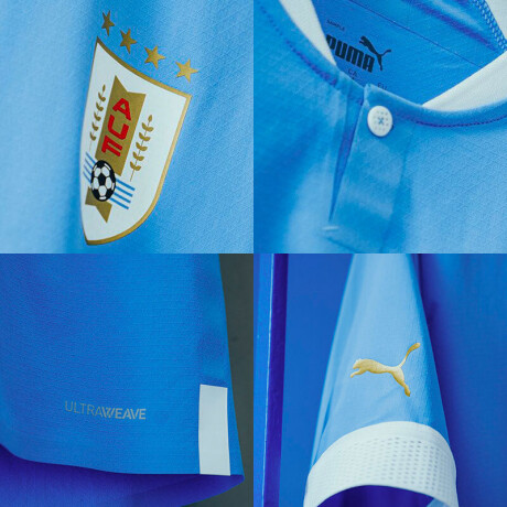 Camiseta Uruguay Home 22 Celeste