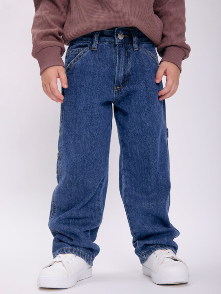 Pantalón jean Azul