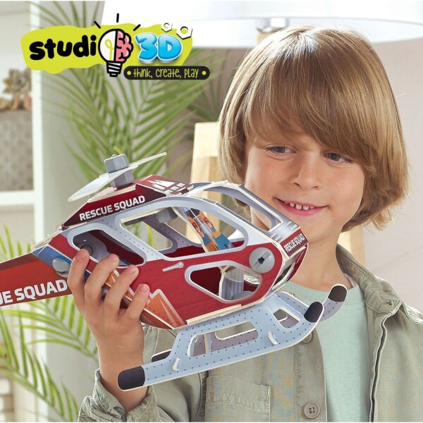 Puzzle Helicoptero Studio 3d Rompecabezas Niños Educa Puzzle Helicoptero Studio 3d Rompecabezas Niños Educa