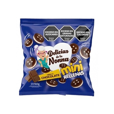 Galletas rellenas La Nonna mini 160g Chocolate Galletas rellenas La Nonna mini 160g Chocolate