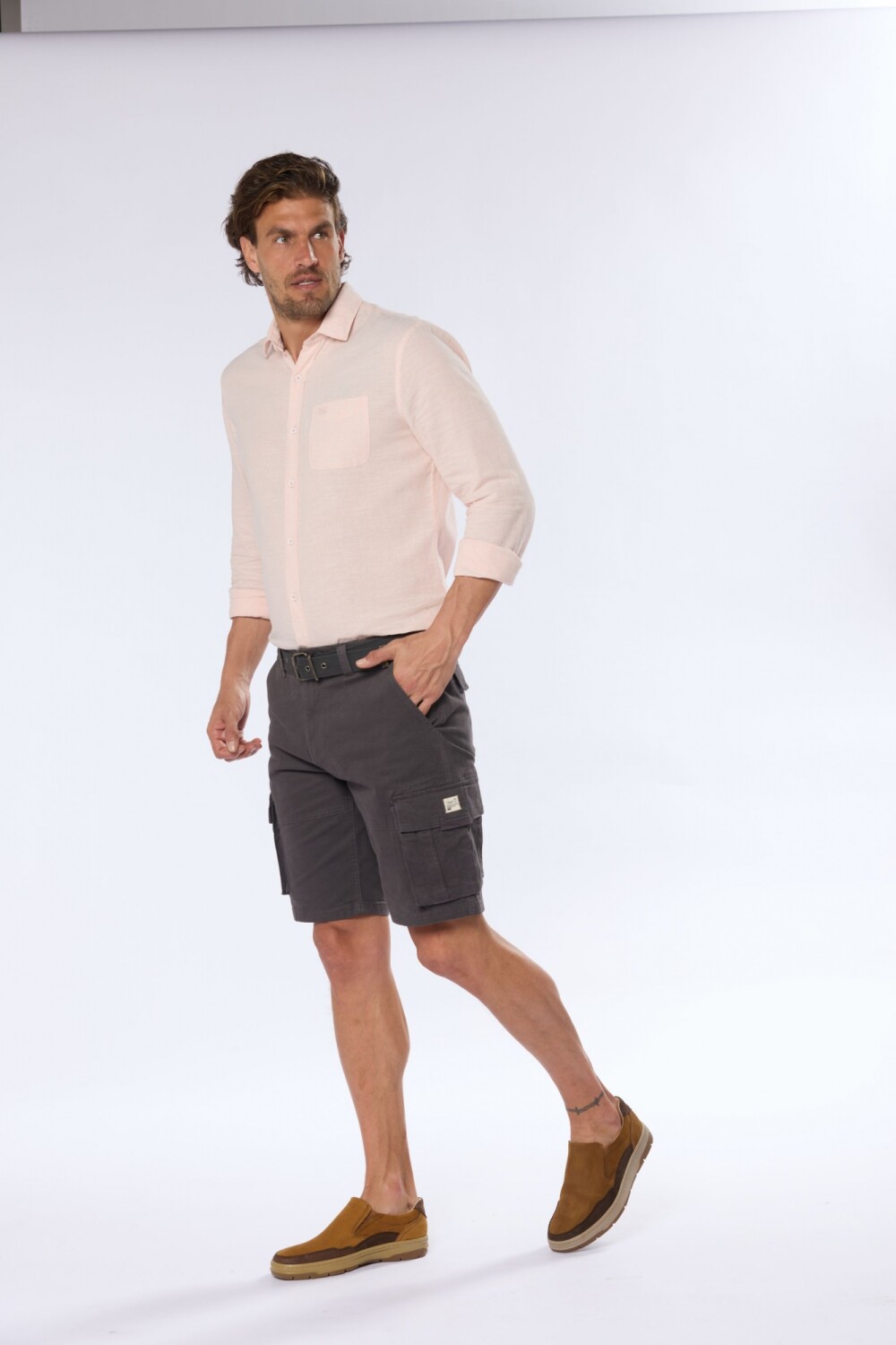 BERMUDA CARGO Gris