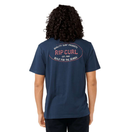 Remera Rip Curl Hallmark Azul Oscuro