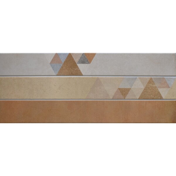 REVESTIMIENTO TREVONE MULTICOLOR "A" 20X50 CM Revestimiento Trevone Multicolor "a" 20x50 Cm