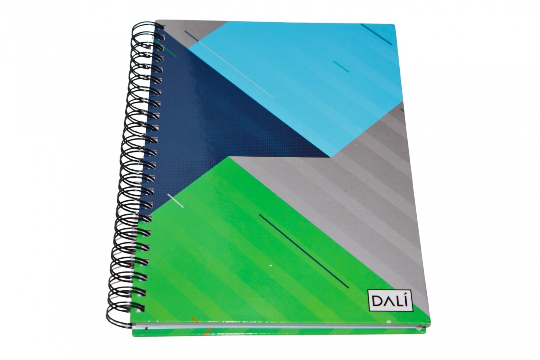 CUADERNOLA DALI 200 HOJAS SUPER TAPA DURA - TAPA VERDE AZUL 