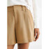 SHORTS FEM BEGE CLARO