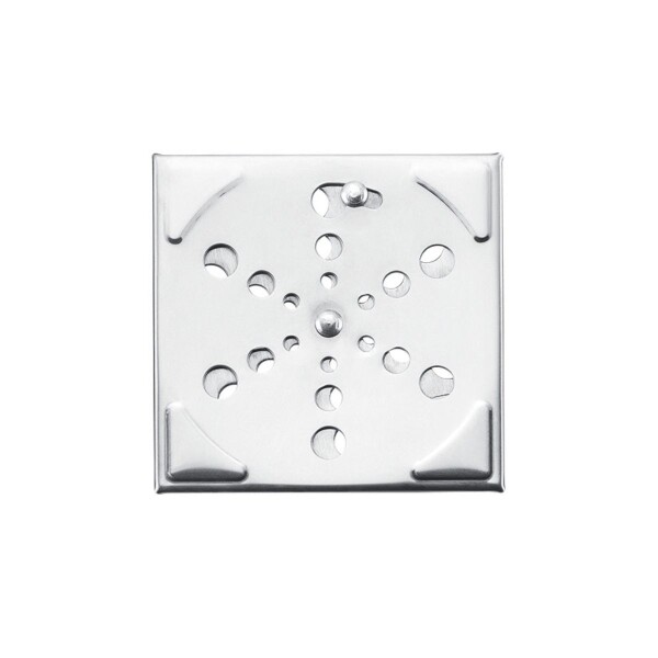 REJILLA CUADRADA INOX 10CM ABRE/CIERRA Rejilla Cuadrada Inox 10cm Abre/cierra