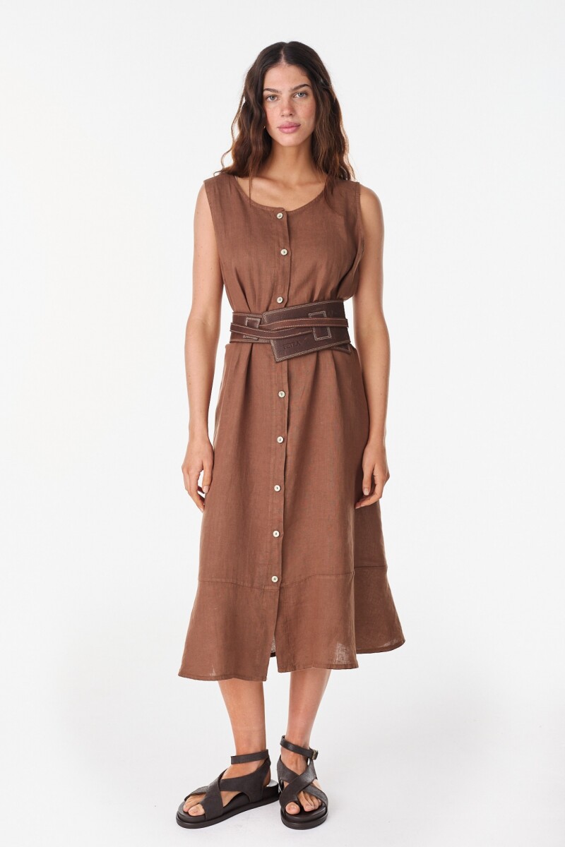 Vestido Henna Chocolate