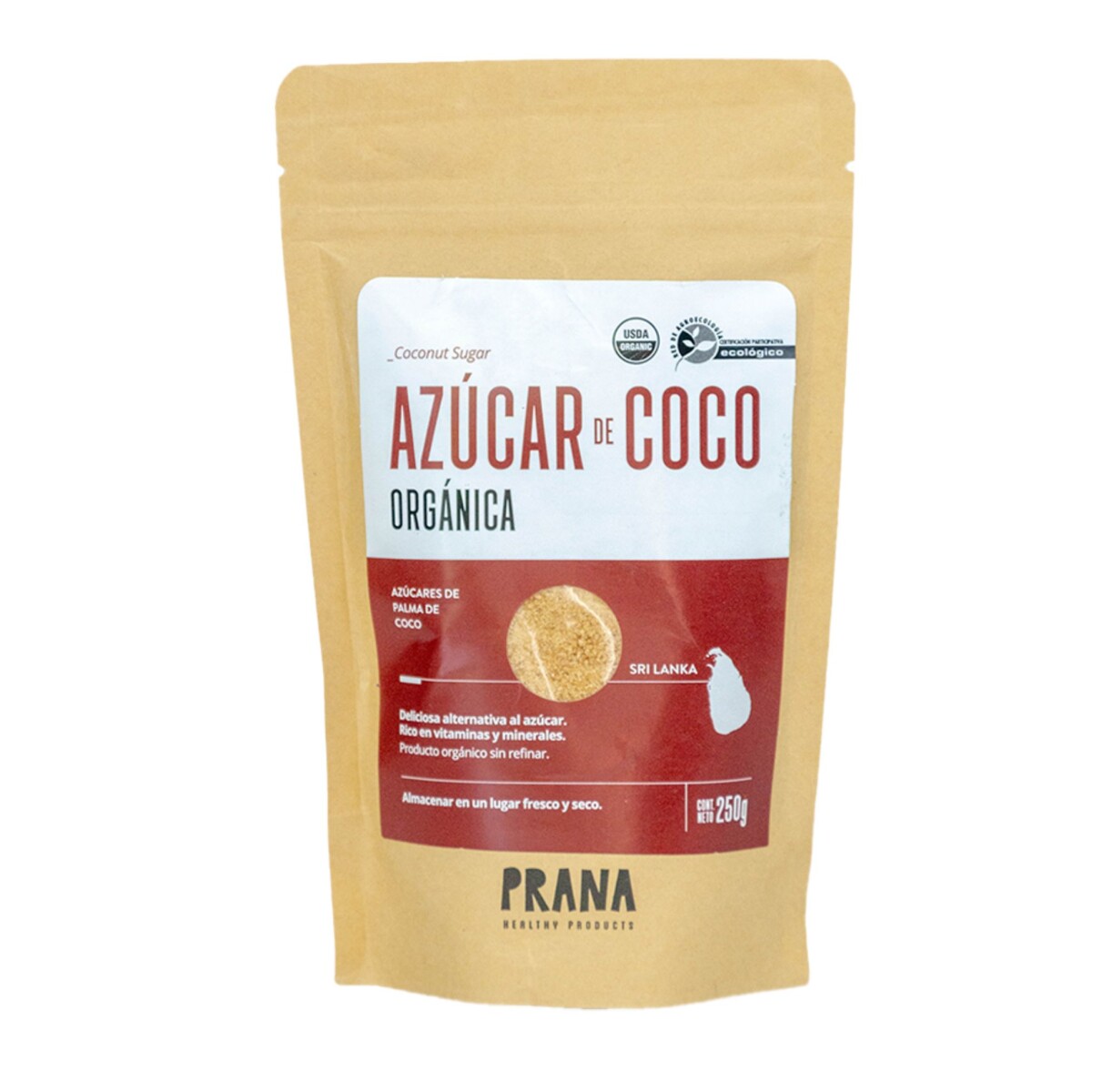 Azúcar de coco Prana Orgánica 250g 