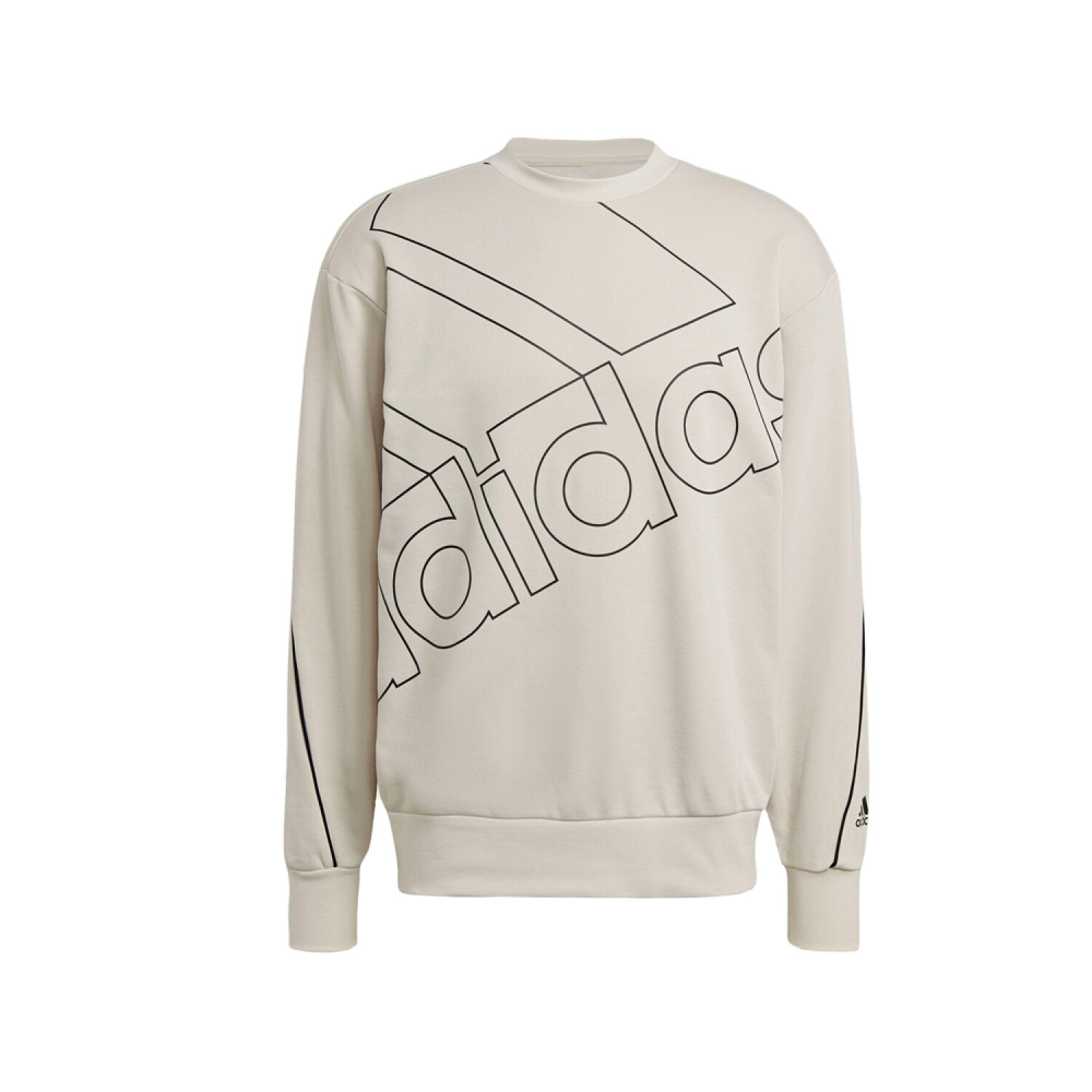 BUZO adidas GIANT LOGO - Beige — Global Sports