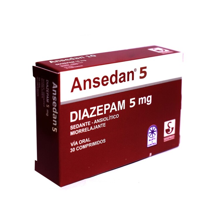 ANSEDAN 5 MG. CJ X 30 COMP. única