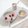 Set alimentacion silicona completo KIKAKBOO beige