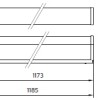 "ARTEFACTO LINEAL ""BATTEN"" LED 15W 4000K L1200MM" "ARTEFACTO LINEAL ""BATTEN"" LED 15W 4000K L1200MM"