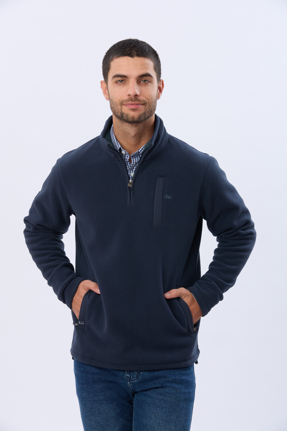 BUZO POLAR DE ABRIGO Azul