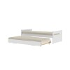 Cama Marinera Doublé 1 Plaza Madera Maciza - Linea Funcional Blanco
