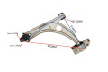 Parilla De Suspension Delantera Volks Amarok 4X2 - 4X4 11-25 Izq Parilla De Suspension Delantera Volks Amarok 4X2 - 4X4 11-25 Izq