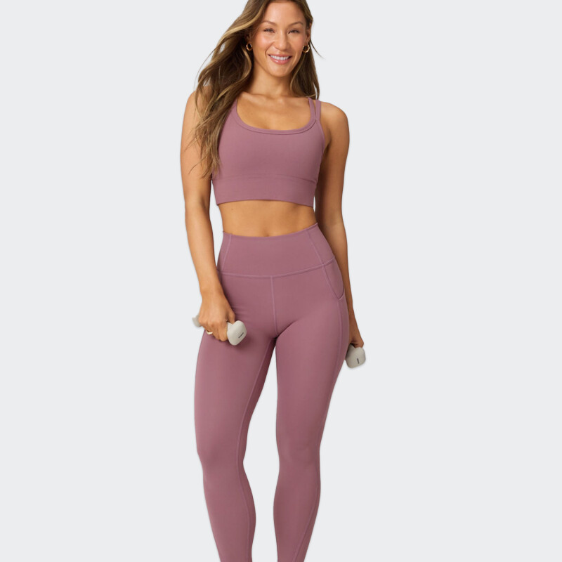 Calza Fabletics PureLuxe Oasis Rosado