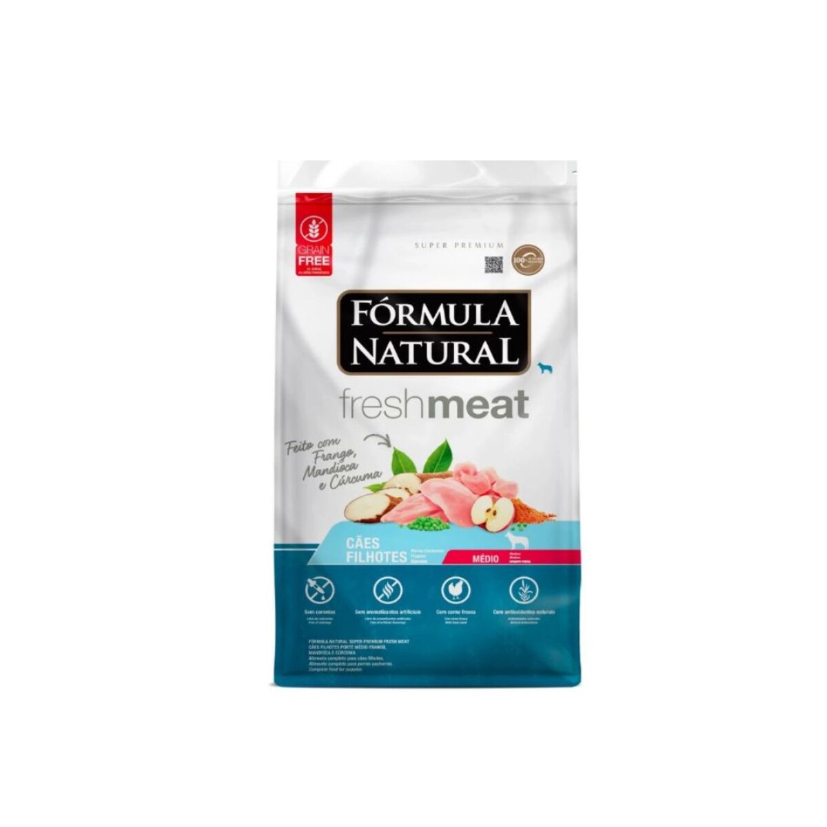 Fresh Meat Cachorro Raza Mediana 12kg| Crecimiento Saludable 