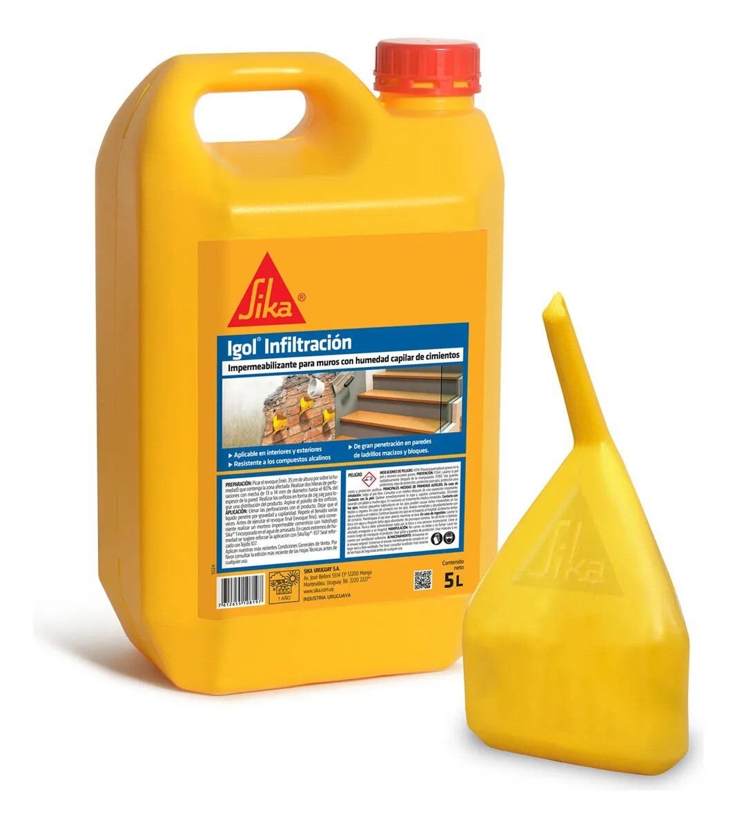 Igol Infiltración 5L con Dispensadores Sika 