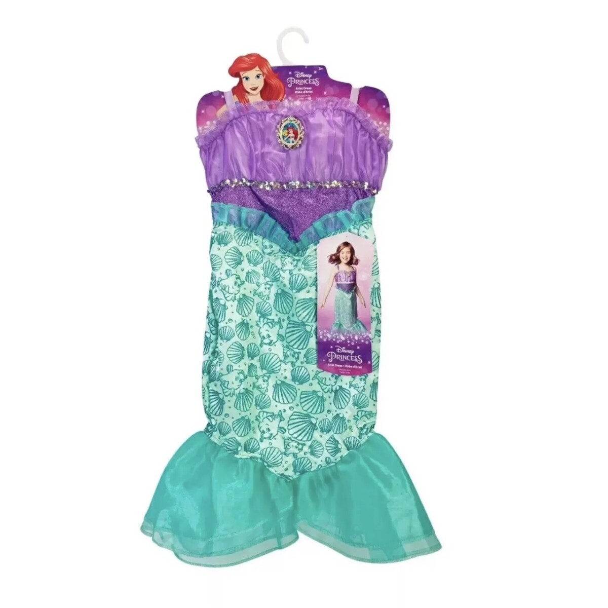 Disfraz Infantil Disney Ariel - CELESTE 