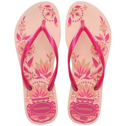 Sandalias Havaianas Slim Organic Mujer Rosa Ballet