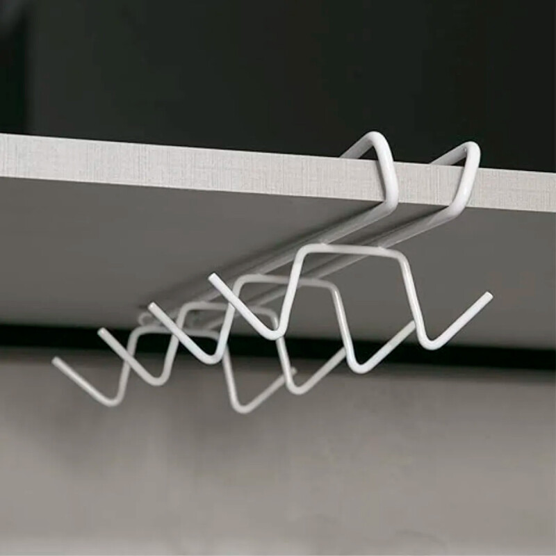 Soporte para tazas movible BLANCO