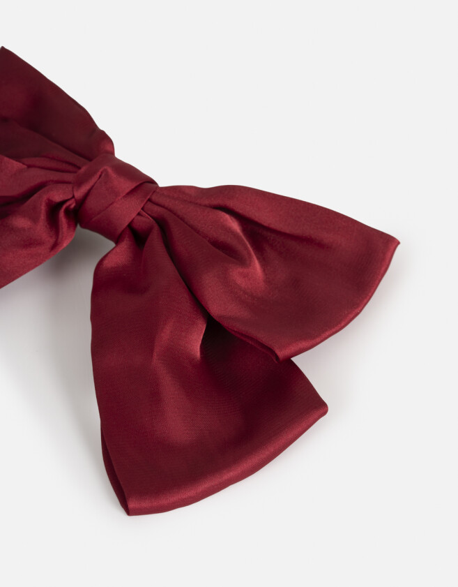 Hebillas Francesas Con moño Hebilla Con Moño - Rojo Burdeaux