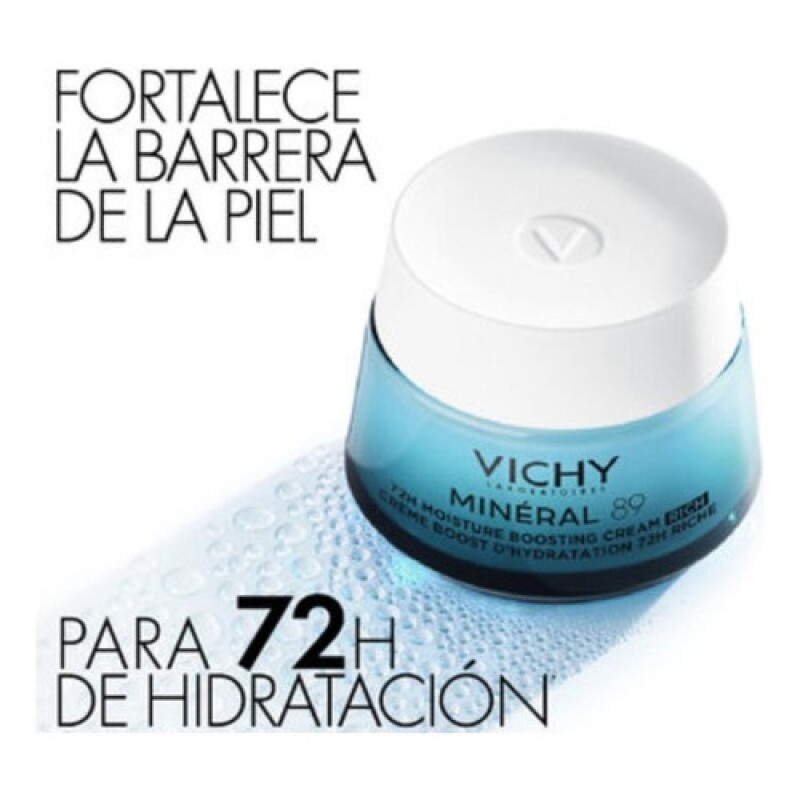 Crema Hidratante 72Hs Vichy Mineral 89 Textura Rica 50ml Crema Hidratante 72Hs Vichy Mineral 89 Textura Rica 50ml