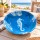 Bowl Ensaladera de Melamina 34 cm Diseño Marino Azul Marino