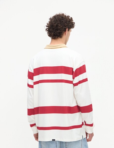 Remera polo Parsons Off white